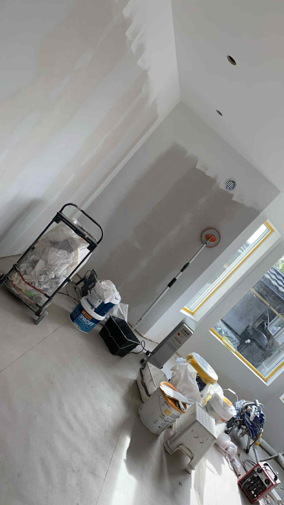 Gipslegging - sparkling - maling